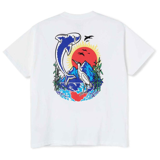 Polar Skate Co. Ανδρική κοντομάνικη μπλούζα Mt Fuji